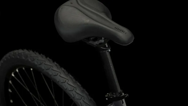 Cube Nature Trekking Bike in Graphite/Black-9